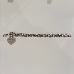Tiffany & Co. Silver Heart Tag Bracelet